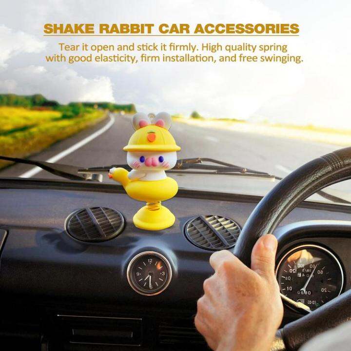 rabbit-bobbleheads-for-car-dashboard-bunny-rabbit-lucky-statue-shaking-head-doll-animal-dashboard-figurine-cute-durable-resin-bunny-for-sale