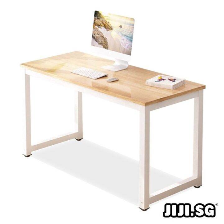 (JIJI.SG) Premium Castanho Desktop Table 120 x 60 cm (SELF Assembly