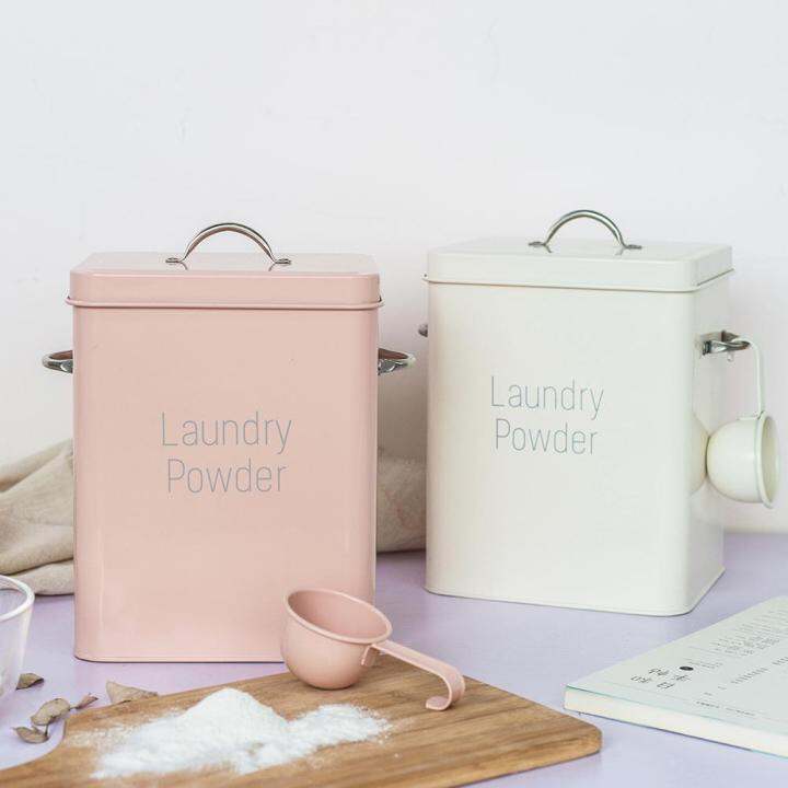 New Nordic Style Powder Container Simple Washing Powder Container