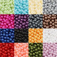 Loose 3mm-10mm 23 Color No Holes Pearl DIY Plastic Imitation Pearl beads for needlework &amp; Jewelry Making Beads