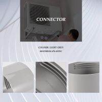 Portable Air Conditioner Exhaust Hose Coupler Window Adapter AC Unit Tube Connector Parts &amp; Accessories