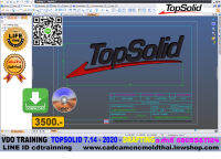 VDO CADCAM TRAINING TOPSOLID7.14-2020 DRAFTING