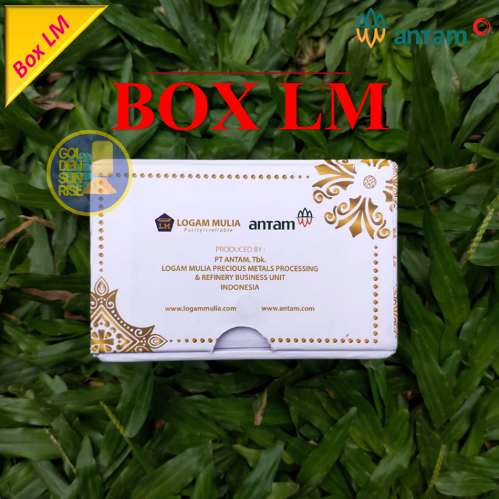 Box LM Logam Mulia Kotak Emas Original Antam | Lazada Indonesia