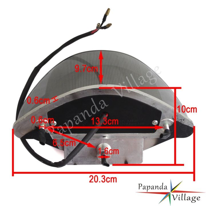 ไฟส่องป้ายทะเบียน-led-e4สำหรับมอเตอร์ไซค์-ไฟหยุดไฟท้ายเบรกหลังสำหรับ-bmw-f650-f650-gs-f650-st-f800-st-r1200-gs-series