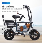 xe đạp điện gấp gọnTẠI HCM - XE Adiman - xe đạp điện mini xe đạp điện mini