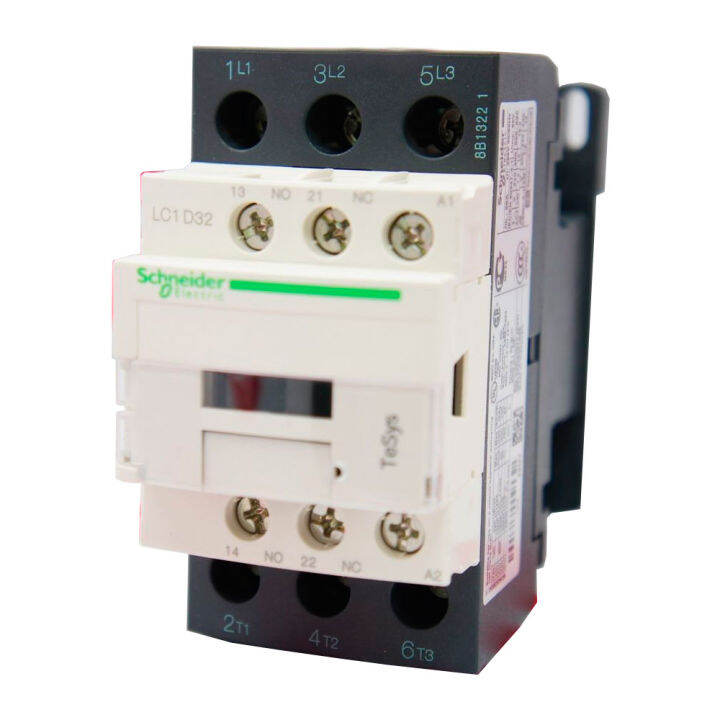 Schneider Electric TeSys D Contactor - 3P(3 NO) - AC-3 - = 440 V 32 A ...