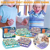 Who Is It Board Games Card Toys Set Memory Training Toy Educational Parent-Child Interactive E7O8