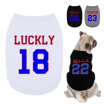 Opets XXL-7XLSummer Dog Clothes Breathable Basketball Jersey Pet