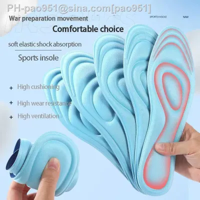 ☃❣ 4D Memory Foam Orthotic Insole Massage Soft And Comfortable Sweat Absorption Odor Prevention And Shock Absorption Sports Insole