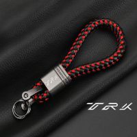 For BENELLI TRK 502 X TRK251 TRK502 TRK502X Accessories Motorcycle Braided Rope Keychain Metal Keyring