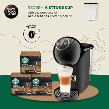 Genio S Nescafé Dolce Gusto coffee machine White Starbucks Bundle