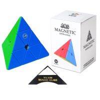 Yuxin Little Magic Pyraminx Magnetic Speed Cube Professional Fidget Toys Cubo Magico Puzzle Little Magic Pyramid Brain Teasers