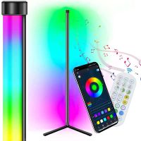 WS2811 LED Floor Lamp RGB Floor Light Colorful Bedroom Dining Room Atmosphere Lighting Club Home Indoor Decor Standing Lamp