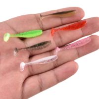 hot！【DT】 Ufishing 3cm 4cm 5cm 6cm 7cm Soft Fishing Lures 10Pcs/Bag T-tail Worm Small Artificial Bait