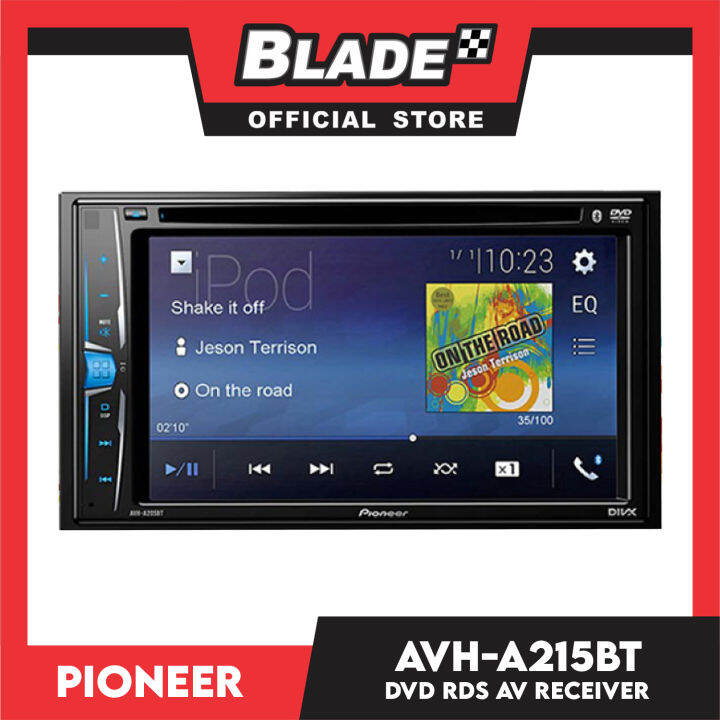 Pioneer AVHG215BT Car Audio Double Din 2DIN 6.2" Touchscreen DVD Free