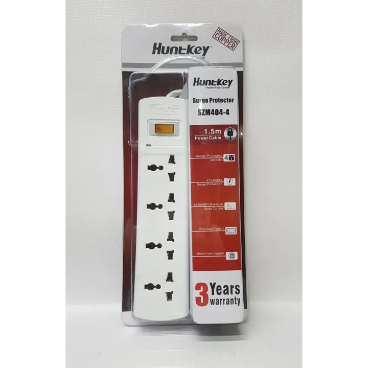 surge protector extension omni extension extension cord Huntkey SZM404