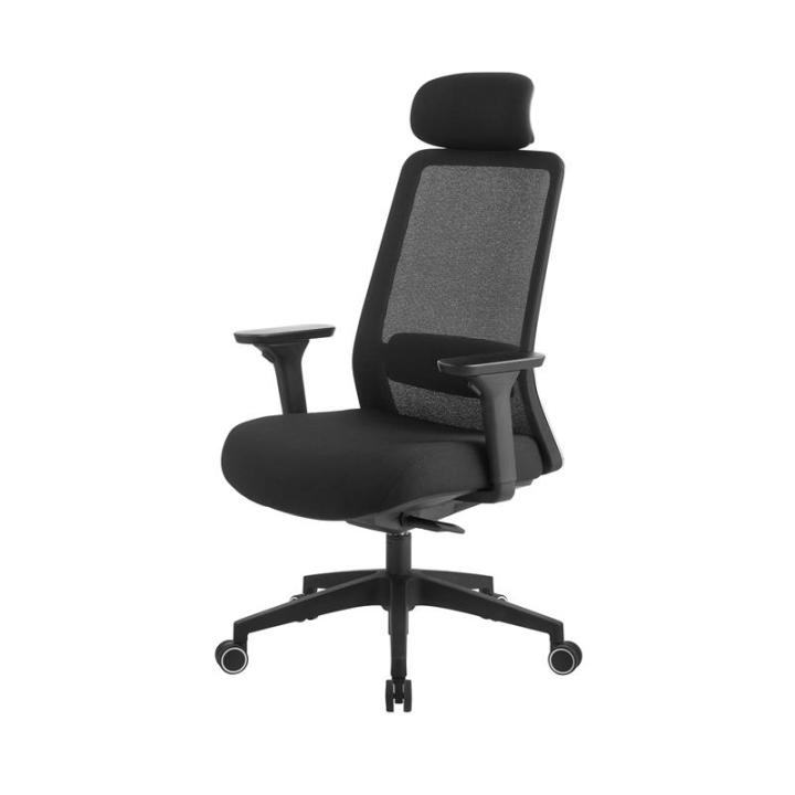 furradec-เก้าอี้เพื่อสุขภาพ-ergonomic-haidar-สีดำ