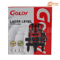 เครื่องวัดระดับเลเซอร์ GOLDY แสงสีเขียว 5 เส้น 360 องศา พร้อมอุปกรณ์ครบเซ็ต ระดับน้ำเลเซอร์ แถมฟรี! ขาตั้งวัดระดับ