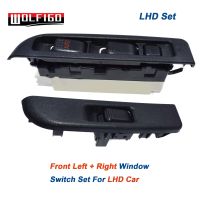 WOLFIGO Lhd/rhd สวิตช์กระจกหน้าต่างด้านหน้าซ้ายขวาสำหรับ NPR66 ISUZU/70PL NKR NQR70 NHR 24V 8973151840,8981472360 98147236-0