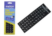 Melon Sticker 3M Keyboard Thai / English แบบ 3M สติกเกอร์ ภาษาไทย-อังกฤษสำหรับติดคีย์บอร์ด ( Black)