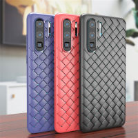 Woven TPU Phone Case For Huawei P40 P30 Pro P20 Lite Mate 20 Pro Nova 3i 5T 7i 7 Se Honor 8X Y7 Y9 Prime 2019 Phone Cases