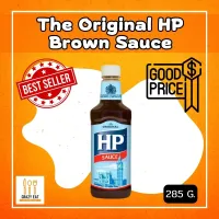 Best Seller The Original HP Brown Sauce 285g เดอะออริจินัล เอช พี ซอส 285 กรัม Ready to Ship