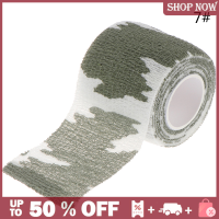 ⚽ FAR 1PC กลางแจ้ง Camo ปืนล่าสัตว์กันน้ำตั้งแคมป์พราง Stealth DUCT Tape