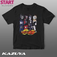 START ✨    แขนสั้นcrew neckKazuya TM-0094 เสื้อยืด ลายการ์ตูนอนิเมะ KAMEN RIDER RYUKI RYUUKI TokusatsuS-XXXXL