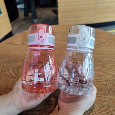 400/500/700ML Cute Water Bottle With Straw For Girls Kids Outdoor Sports Drinking Kettle Water Jug Drinkware Juice Cup
