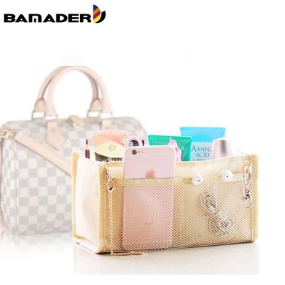 BAMADER Make Up Organizer Insert Bag For Handbag Multi-Functional Travel Cosmetic Bag Liner Bag For Women Handbag Fit SPEEDY 30