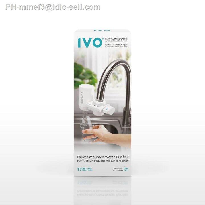 water filter IVO SB151 Faucetmounted Water Purifier (1500L) Lazada PH