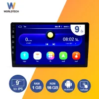 Worldtech WT-DDN9AND-NEW Android Car Audio System 9-inch IPS Screen with Mirror Link (Radio, MP3, USB, Bluetooth)