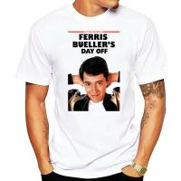 เสื้อยืด Ferris Bueller A52เสื้อเชิ๊ต80แขนลำลองขาสั้นคอกลมพิมพ์ลายแฟชั่นเสื้อเชิ๊ตผ้าฝ้าย100% ฤดูร้อนคอกลมใหม่ขายส่งราคาถูกเสื้อยืดตลก