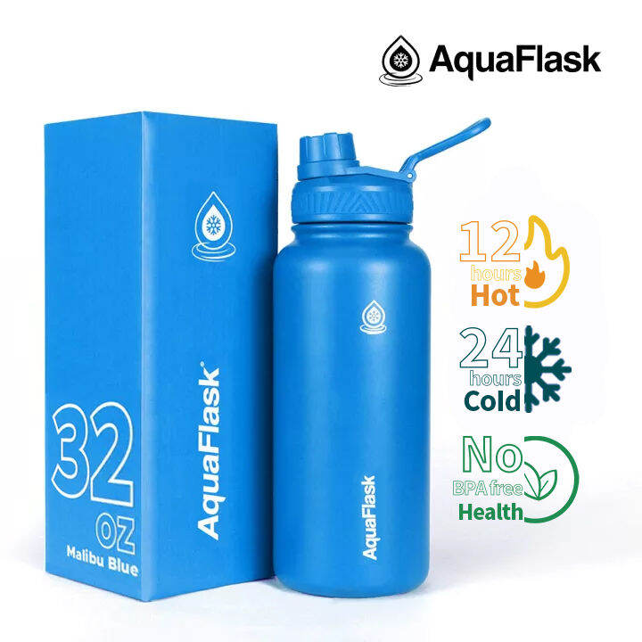 COD AQUAFLASK (32oz/960ml) Water Bottle Wide Mouth with Spout Lid ...