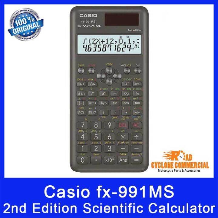 Casi0 Fx-991MS Scientific Calculator (Original) | Lazada PH