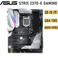 Asus ร็อคสตริกซ์ Z370-E/ Z370-H เกม/TUF Z370 Plus เมนบอร์ดเกม ATX Lga1151 (8/9th รุ่น) [คลังสินค้าพร้อม]