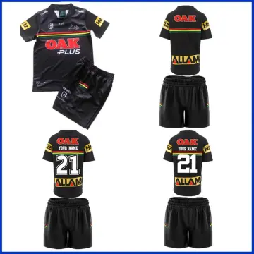 Penrith Panthers Nrl Kids Home Jersey & Shorts 