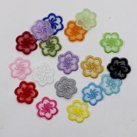 [COD] mending clothes holes without trace repair lace yarn patch stickers floret mosquito net hole invisible