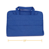 กระเป๋าใส่แท็บเล็ต พร้อมสายสะพาย ขนาด 13 นิ้ว สีน้ำเงิน Handbag BAG with straps 13" BLUE (0929)