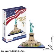 Mô hình giấy 3D CubicFun - Tượng nữ thần tự do - Mỹ C080h
