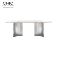 Chic Republic AEOLUS-CH/200 MARBLE,โต๊ะอาหาร - สี ขาว