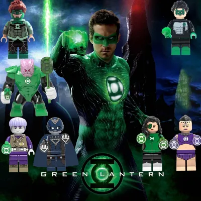 Bizarro Kilowog Parallax ของขวัญวันเกิดการศึกษาของเล่นสำหรับเด็ก DIY อาคารบล็อก Minifigures อิฐภาพยนตร์