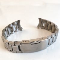 （Bar watchband）สายนาฬิกาสแตนเลสสตีลโค้งแข็งแรง16มม. 18มม. 22มม. 20มม. สายนาฬิกาข้อมือสำหรับผู้ชายผู้หญิงสายกำไลนาฬิกาข้อมือสายนาฬิกาโลหะ