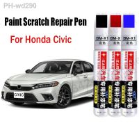 Paint Scratch Repair Pen for Honda Civic 2023 2022 2021 Touch-Up Paint Accessories Black White Blue Gray Silver