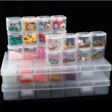 12 Grids Diamond Painting Box Embroidery Rhinestone Beads Storage Organizer