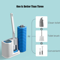 Wall-Mounted Disposable Toilet Brush Household Toilet Cleaning Brush Set No Dead End Toilet Cleaning Tool Bathroom Accessories