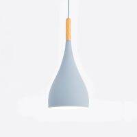 Multicolour Lustre Pendant Lights Restaurant Wood Hanging lighting kitchen Light Fixtures Modern E27 LED Loft Hanglamp