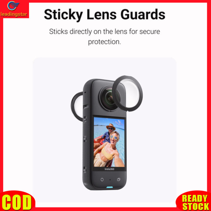 leadingstar-rc-authentic-lens-guard-sticky-panoramic-lens-hoods-protector-accessories-protective-cover-compatible-for-insta-360-x3-accessories-case