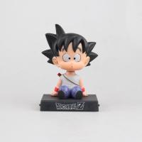 【100%-New】 Toy Shoy &amp; Stationers 2รูปแบบ Anime Dragon Z Goku Kuirin รถตกแต่งวงเล็บโทรศัพท์ Action Figure PVC Figurine ของเล่นฐานมือถือ Hot Gift