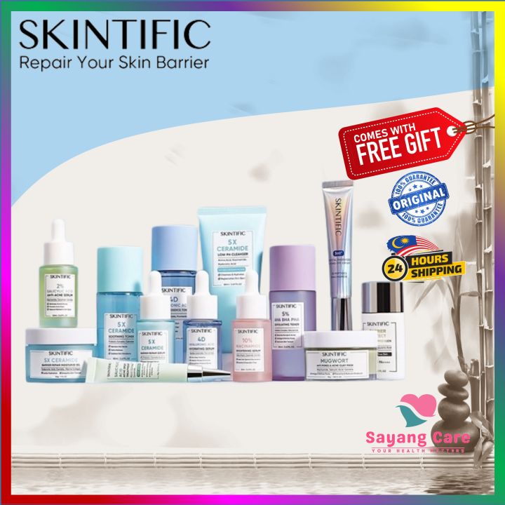 SKINTIFIC ALL RANGE health of your skin barrier, SKINTIFIC will give 